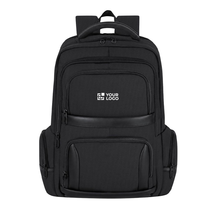 Gewatteerde rugzak van polyester en PU voor 15''-laptop 27L