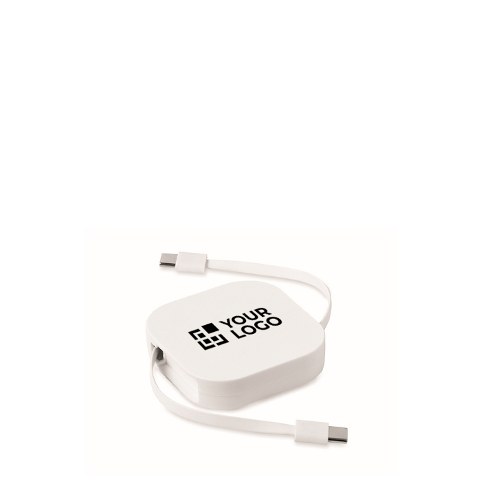 Uitschuifbare Type-C-kabel met gegevensoverdracht en telefoonhouder
