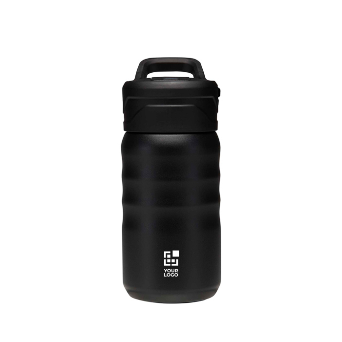 Sportfles 350ml met lekvrije opklapbare rietje