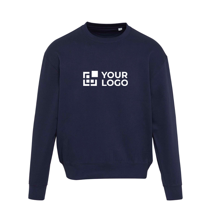 Oversize sweater met ronde hals van eco-katoen 280 g/m2 Elevate