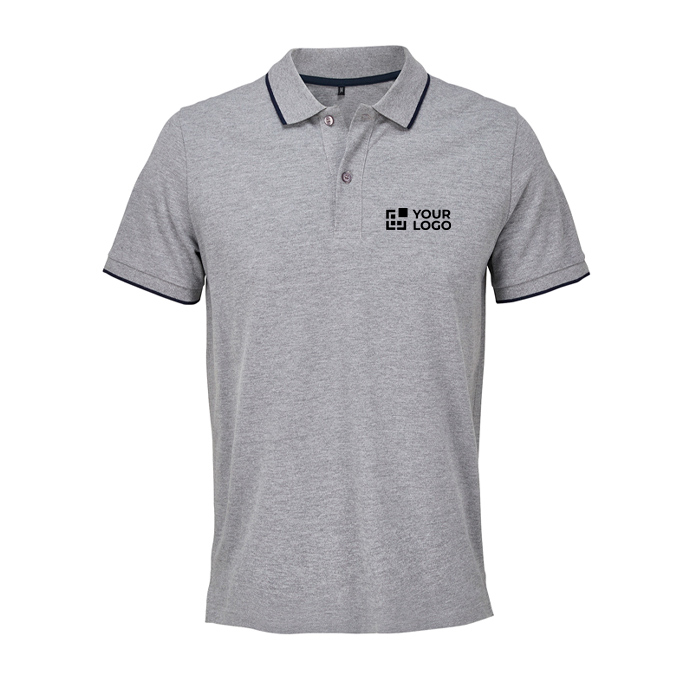 Unisex katoenen polo met streep 200g/m² SOL'S PALERMO