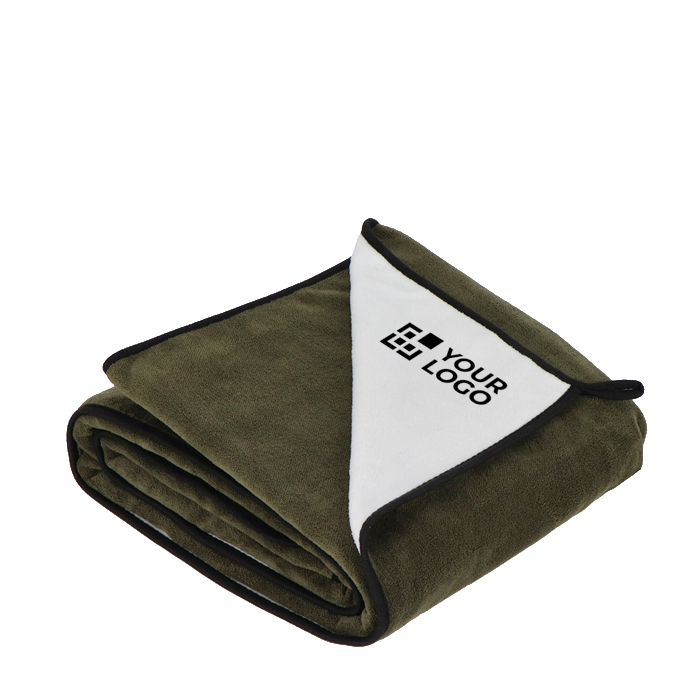 Polyester microvezeldeken met sublimatie in full colour 500 g/m²