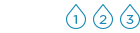 logo in drie kleuren