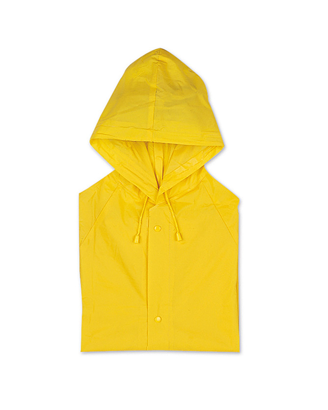 Regenjas bedrukken met logo kleur zwart