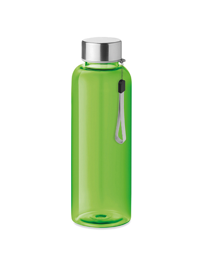 Gerecyclede plastic waterflessen weergave met jouw bedrukking