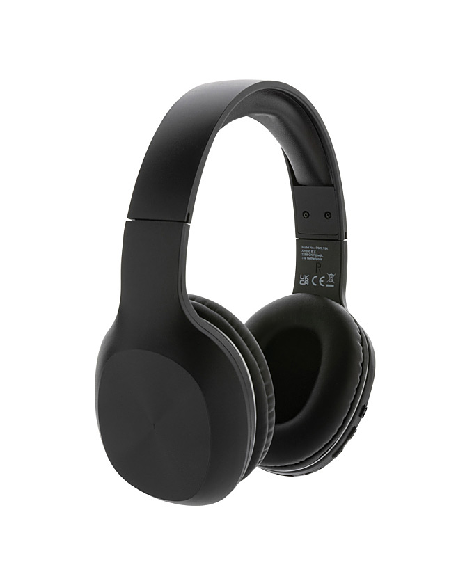 Promotionele bluetooth koptelefoon van gerecycled plastic