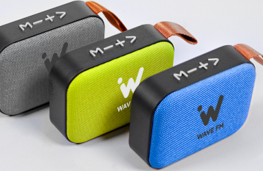 Bedrukte speaker met logo Bedrukte speaker met logo